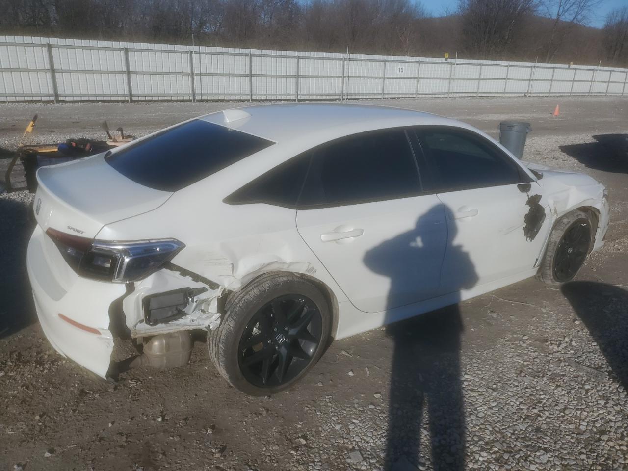 2022 Honda Civic VIN 2HGFE2F53NH603152 Copart auction photo, all over damage thumbnail 3