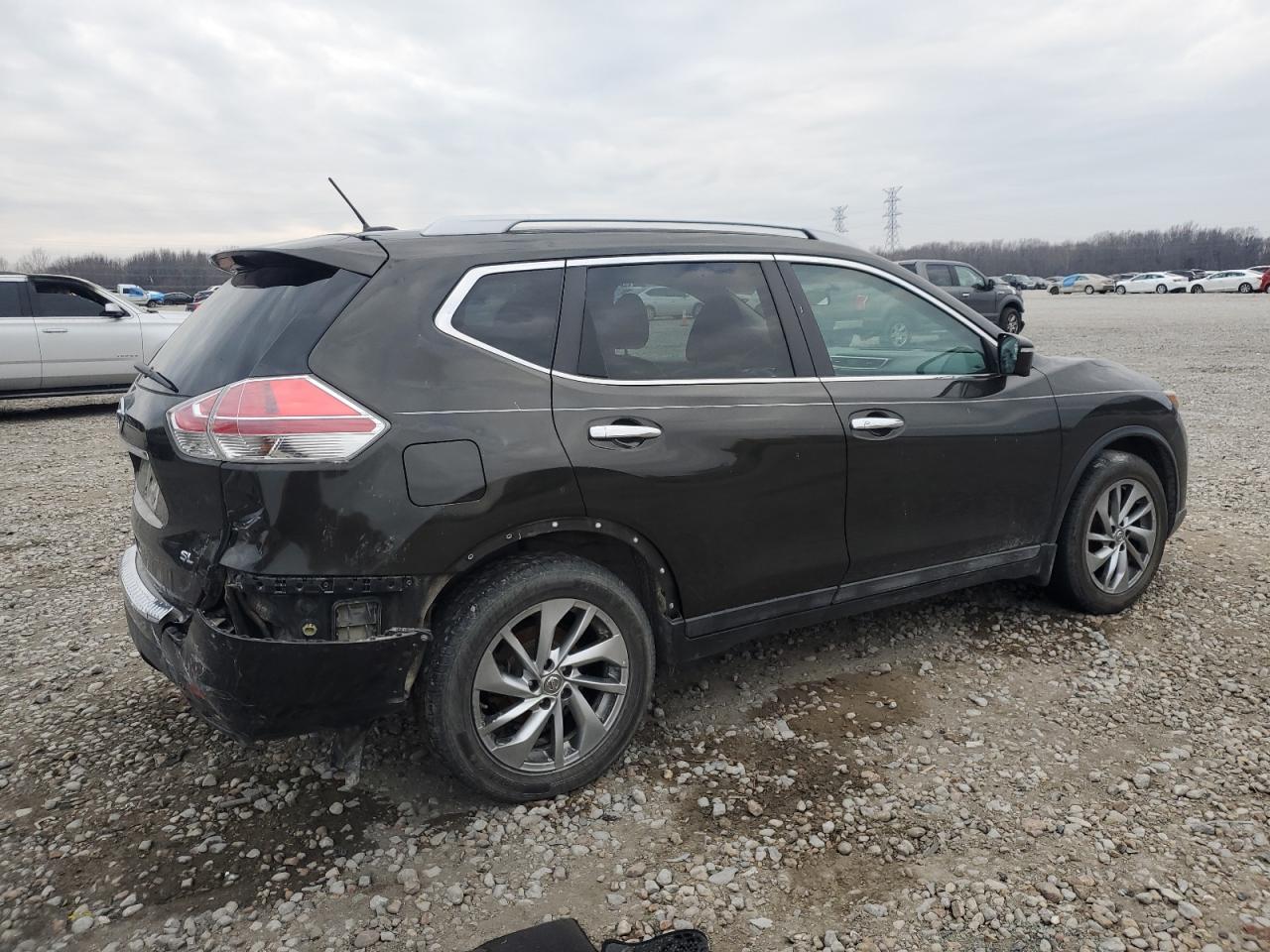 2015 Nissan Rogue VIN 5N1AT2MT9FC787870 Copart auction photo, rear end damage thumbnail 3