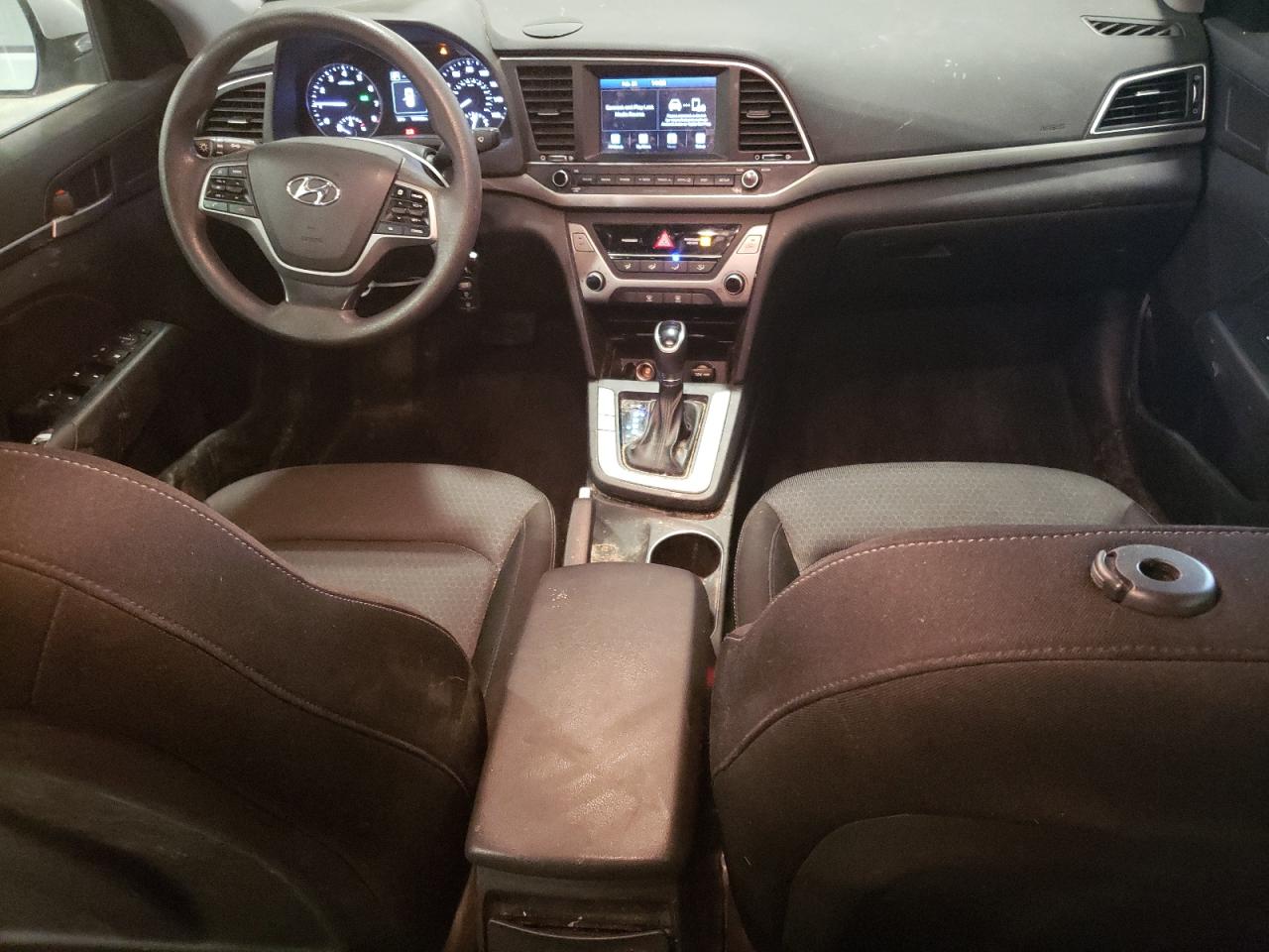2018 Hyundai Elantra VIN KMHD84LF6JU628152 Copart auction photo, front end / side damage thumbnail 8