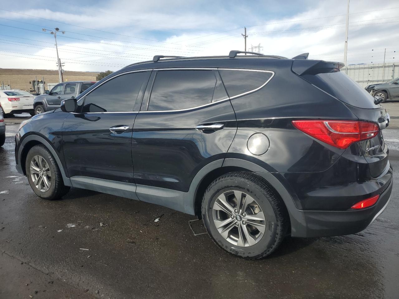 2014 Hyundai Santa Fe VIN 5XYZUDLB5EG175359 Copart auction photo, front end / vandalism damage thumbnail 2