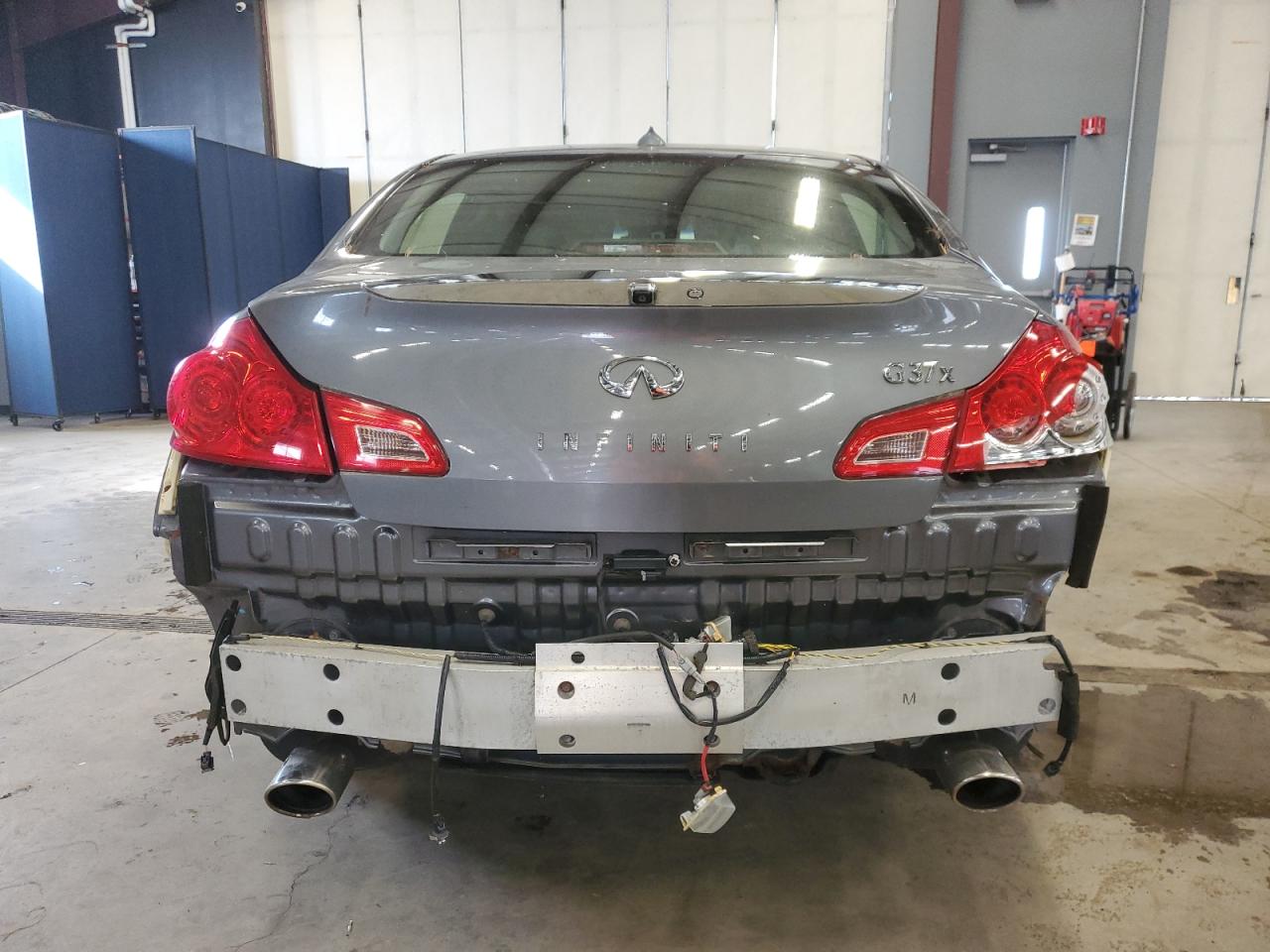 2013 Infiniti G VIN JN1CV6ARXDM356388 Copart auction photo, rear end damage thumbnail 6