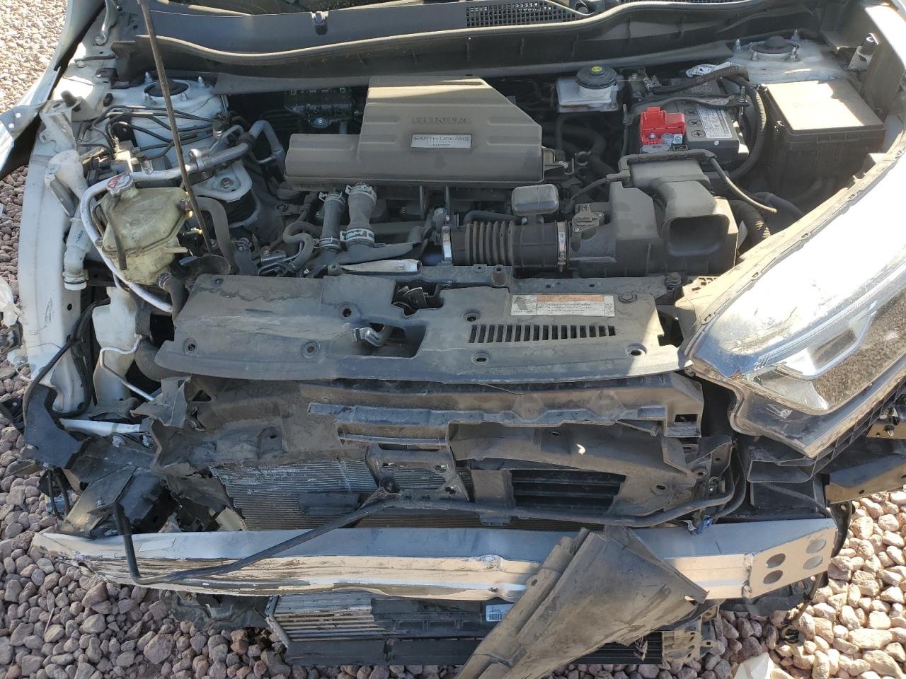 2021 Honda CR-V VIN 2HKRW2H57MH640040 Copart auction photo, undercarriage / front end damage thumbnail 12