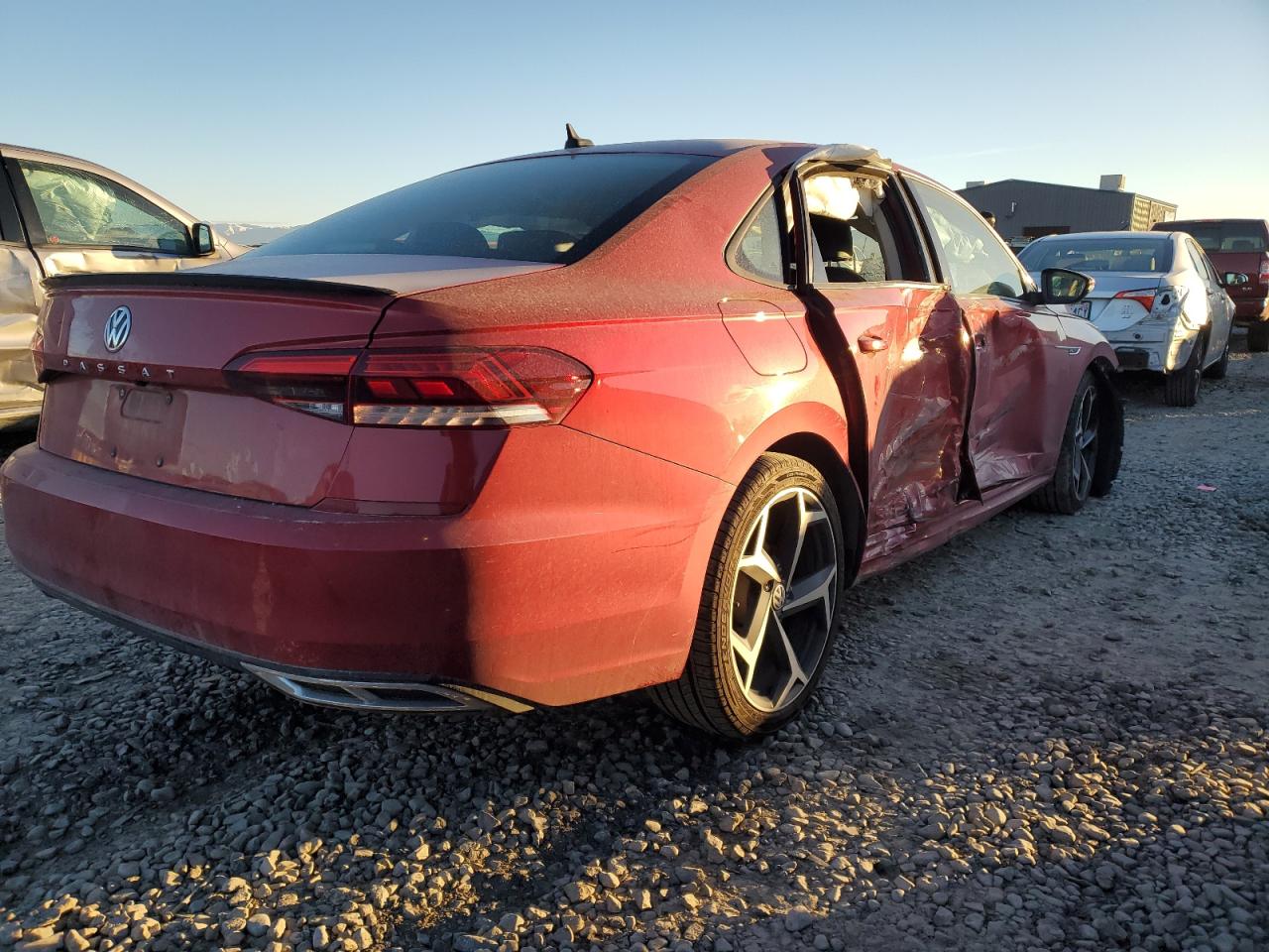 2020 Volkswagen Passat VIN 1VWMA7A39LC013846 Copart auction photo, front end damage thumbnail 3