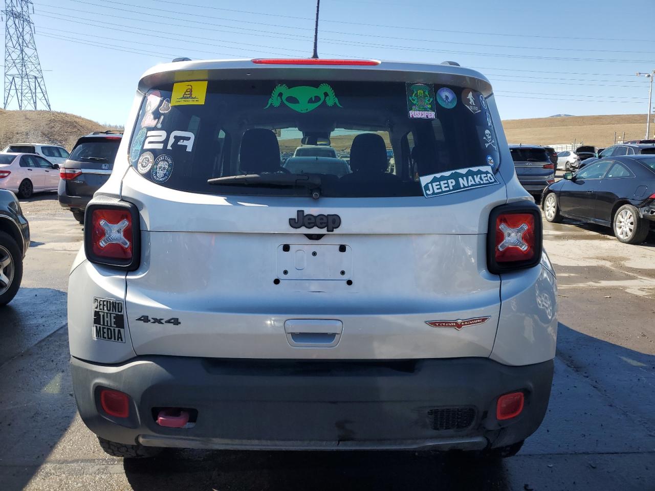 2019 Jeep Renegade VIN ZACNJBC15KPK22949 Copart auction photo, front end damage thumbnail 6