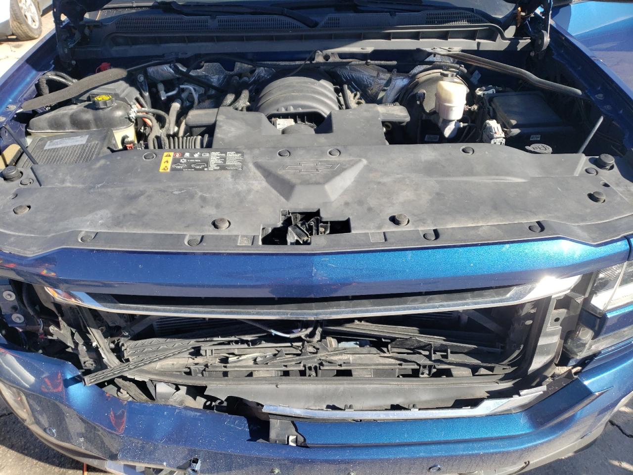 2017 Chevrolet Silverado VIN 1GCVKSEC9HZ165695 Copart auction photo, front end / hail damage thumbnail 11