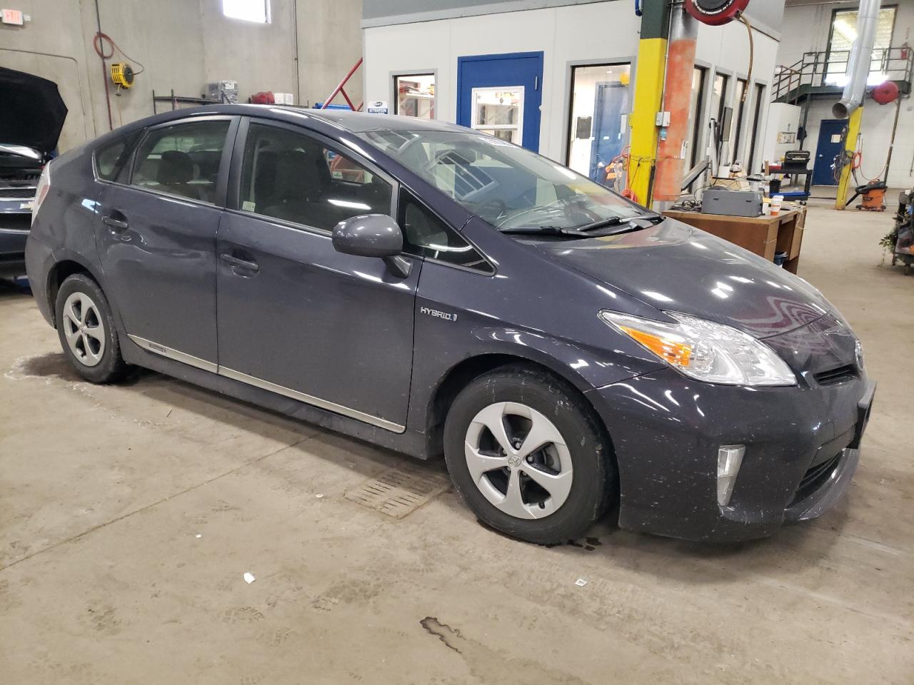 2014 Toyota Prius VIN JTDKN3DU1E0372821 Copart auction photo, side damage thumbnail 4