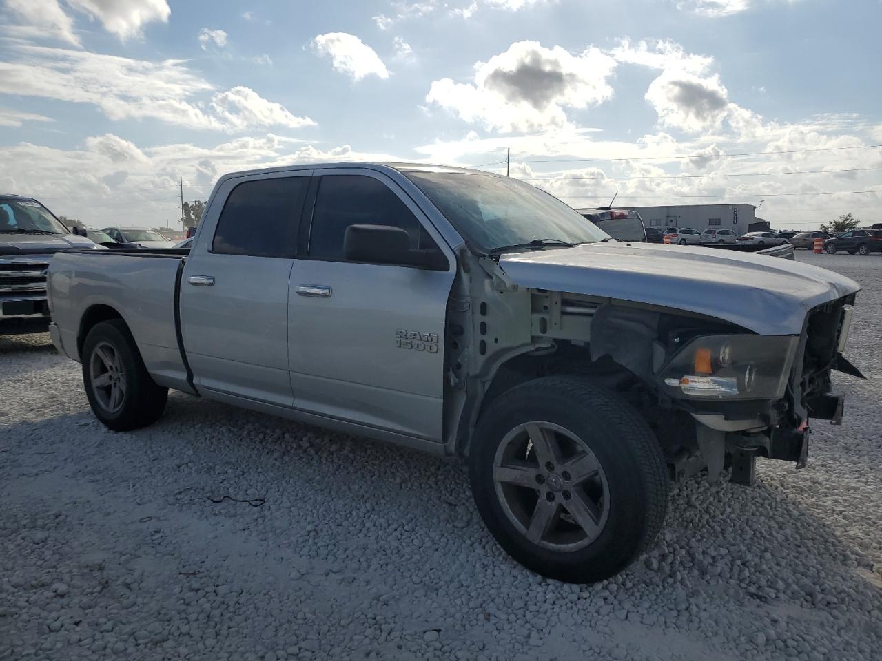 2014 RAM 1500 VIN 1C6RR6TT6ES272268 Copart auction photo, front end damage thumbnail 4