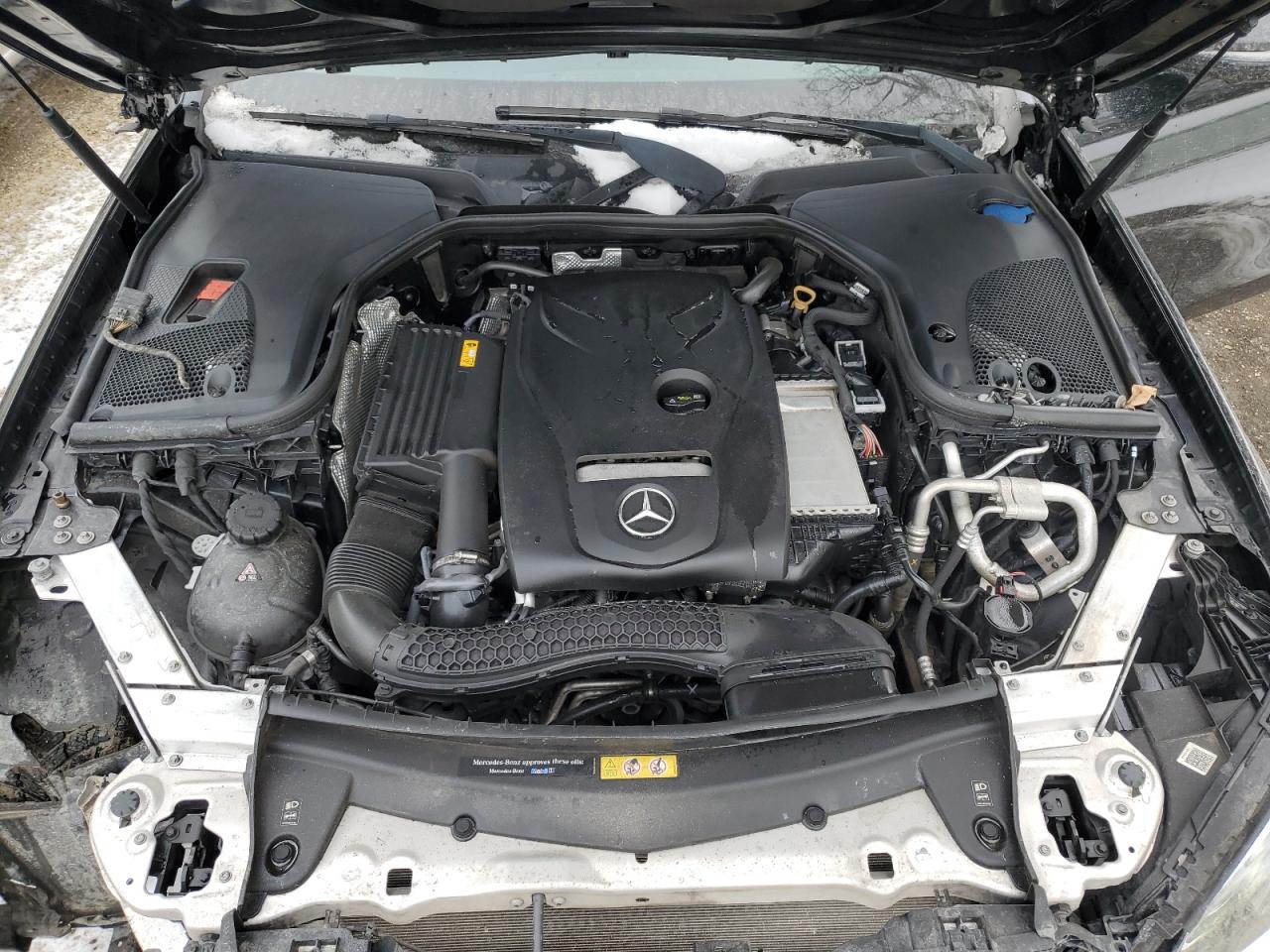 2019 Mercedes-Benz E-klasse VIN WDDZF4JB5KA607026 Copart auction photo, front end / side damage thumbnail 11