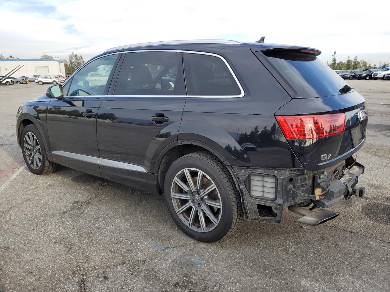 2017 Audi Q7 VIN WA1LAAF76HD001124 Copart auction photo, rear end damage thumbnail 2