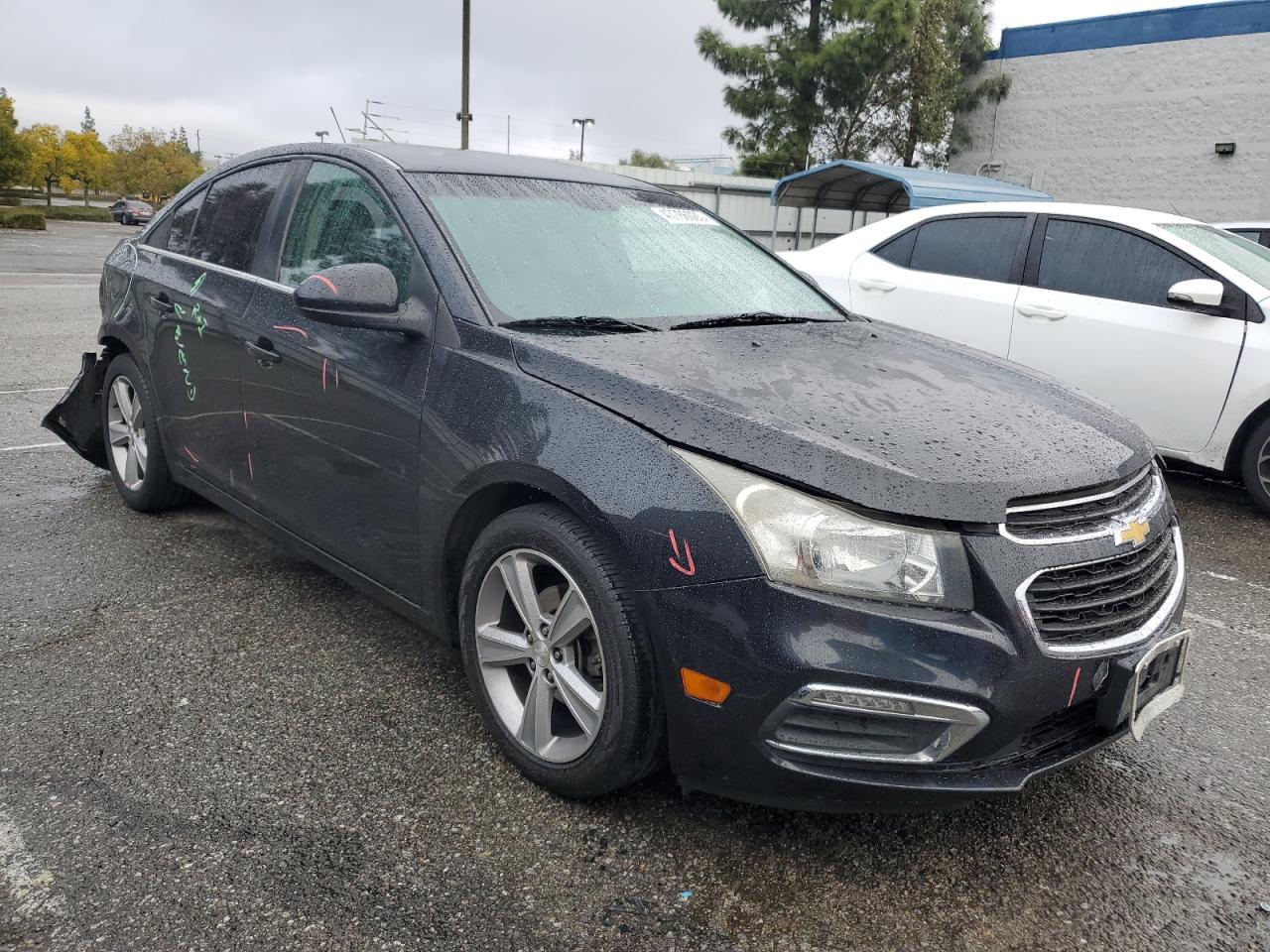 2015 Chevrolet Cruze VIN 1G1PE5SB9F7147079 Copart auction photo, rear end damage thumbnail 4