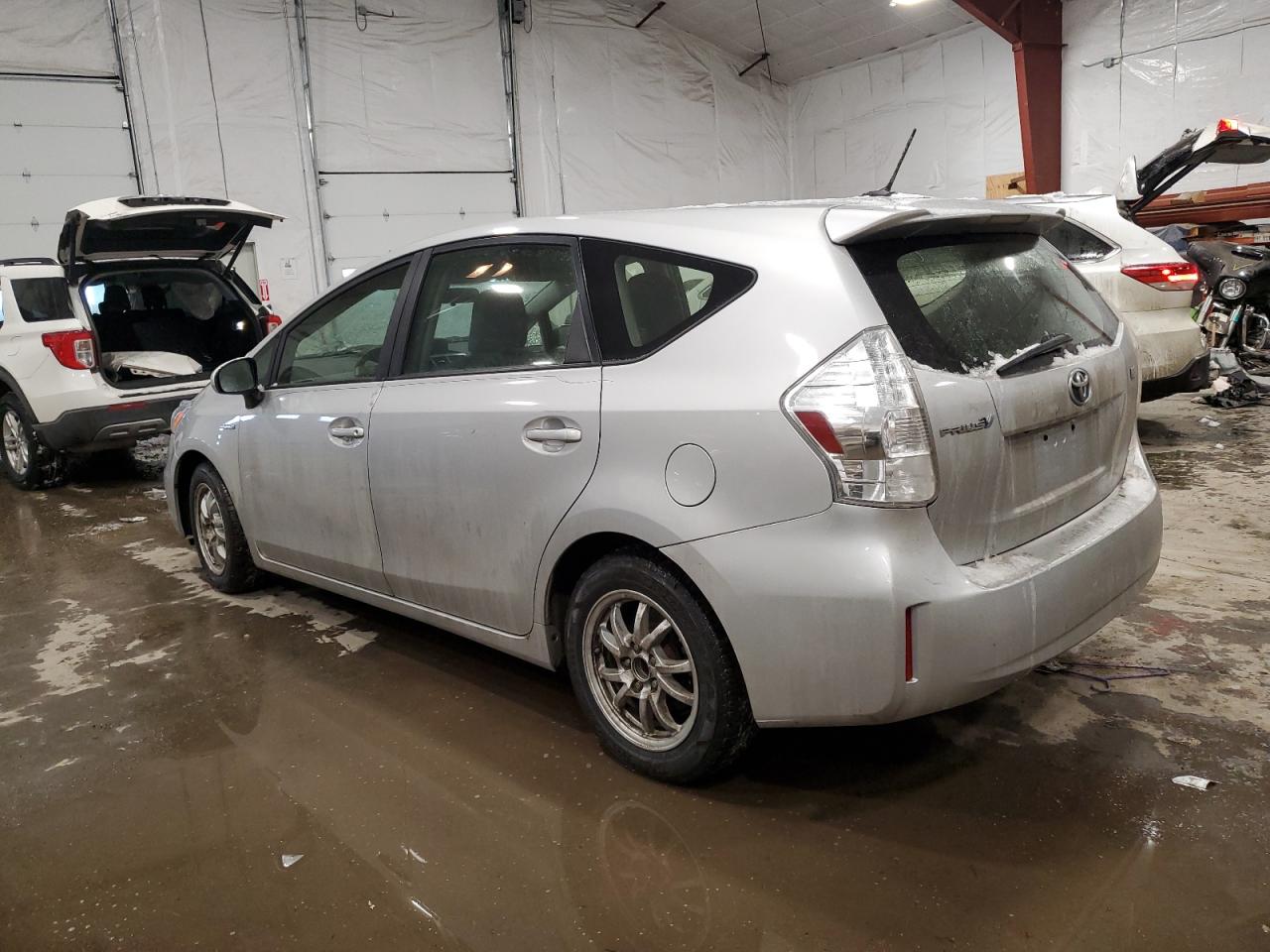 2014 Toyota Prius VIN JTDZN3EU8EJ008354 Copart auction photo, front end damage thumbnail 2