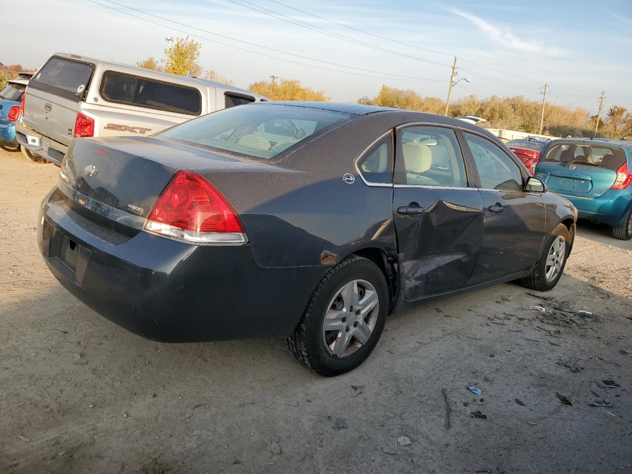 2008 Chevrolet Impala VIN 2G1WB58K781284274 Copart auction photo, side / minor dent/scratches damage thumbnail 3