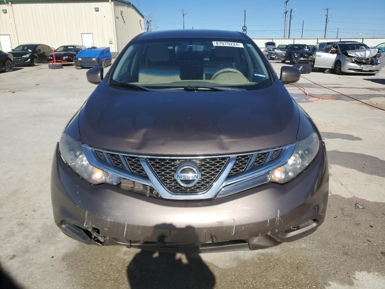 2011 Nissan Murano VIN JN8AZ1MWXBW157117 Copart auction photo, front end / minor dent/scratches damage thumbnail 5