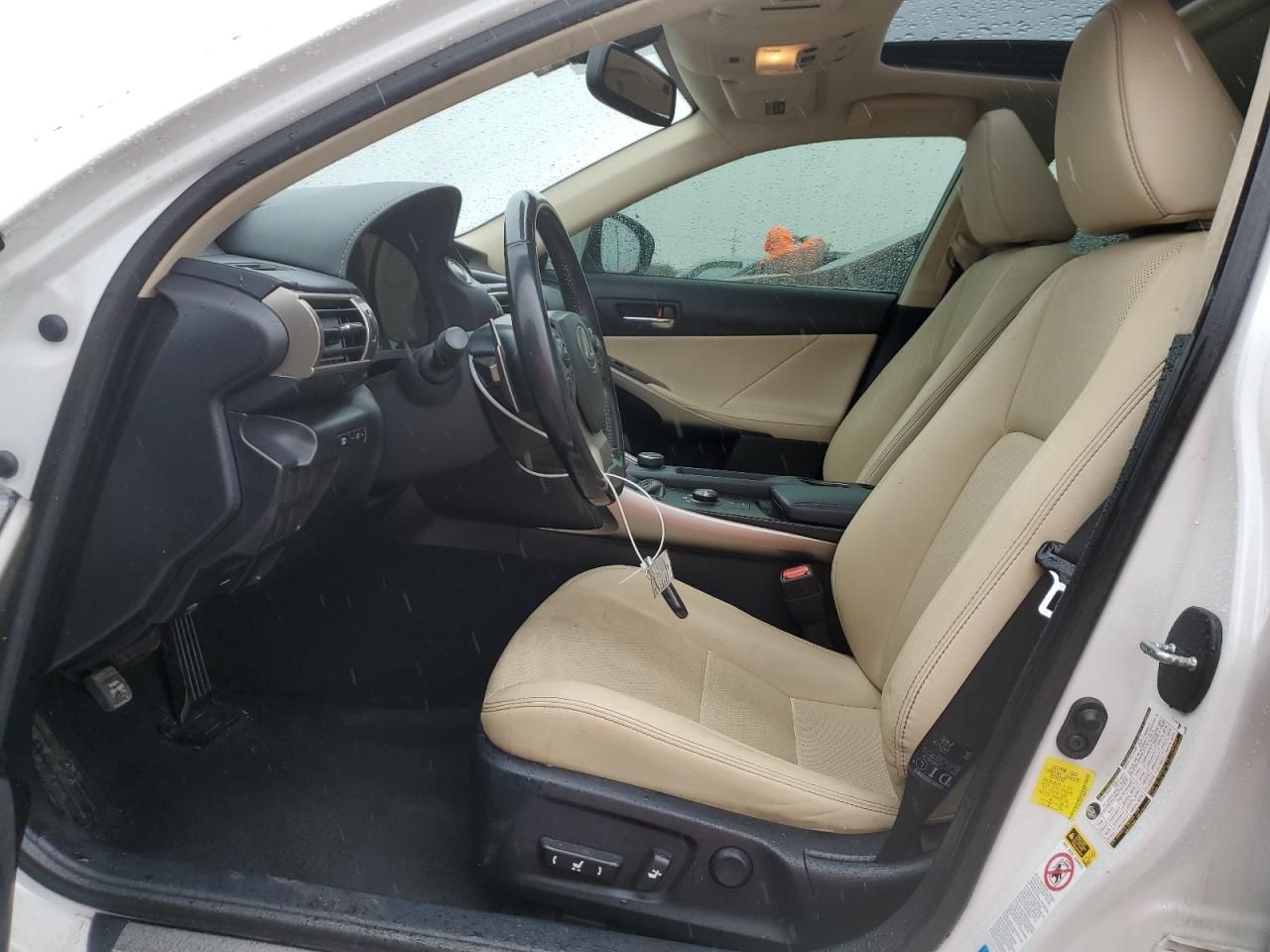 2016 Lexus IS VIN JTHBA1D21G5002472 Copart auction photo, all over damage thumbnail 7