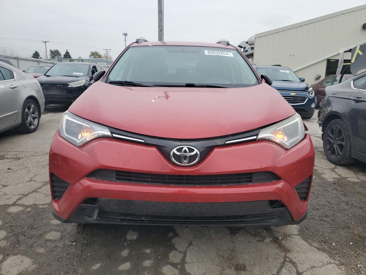 2016 Toyota RAV 4 VIN 2T3BFREV1GW485318 Copart auction photo, front end / rear end damage thumbnail 5