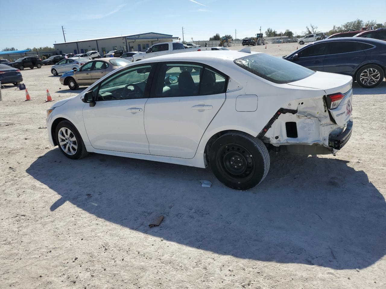 2021 Toyota Corolla VIN 5YFEPMAE8MP212868 Copart auction photo, rear end damage thumbnail 2