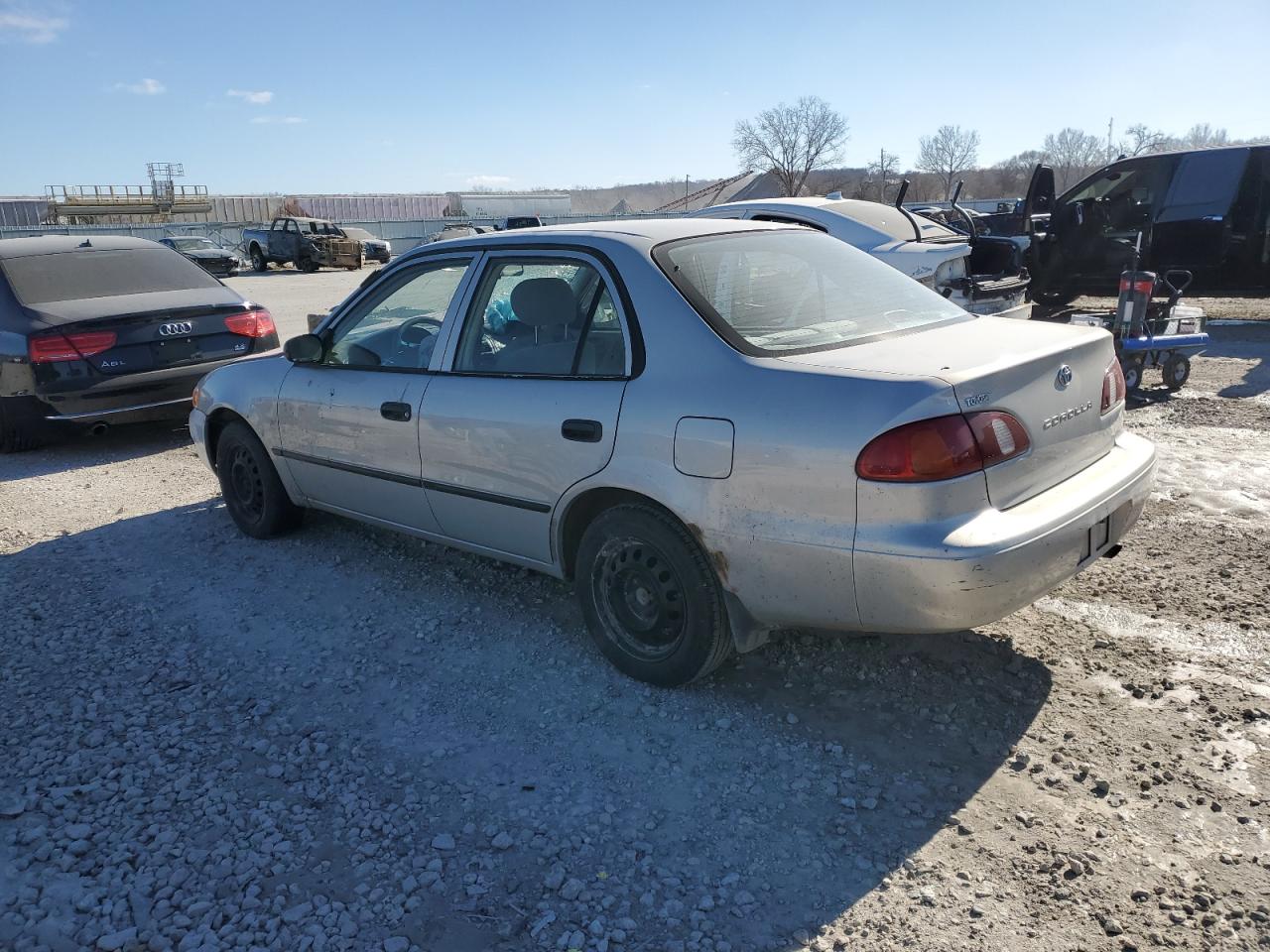 1999 Toyota Corolla VIN 1NXBR12E2XZ247161 Copart auction photo, front end damage thumbnail 2