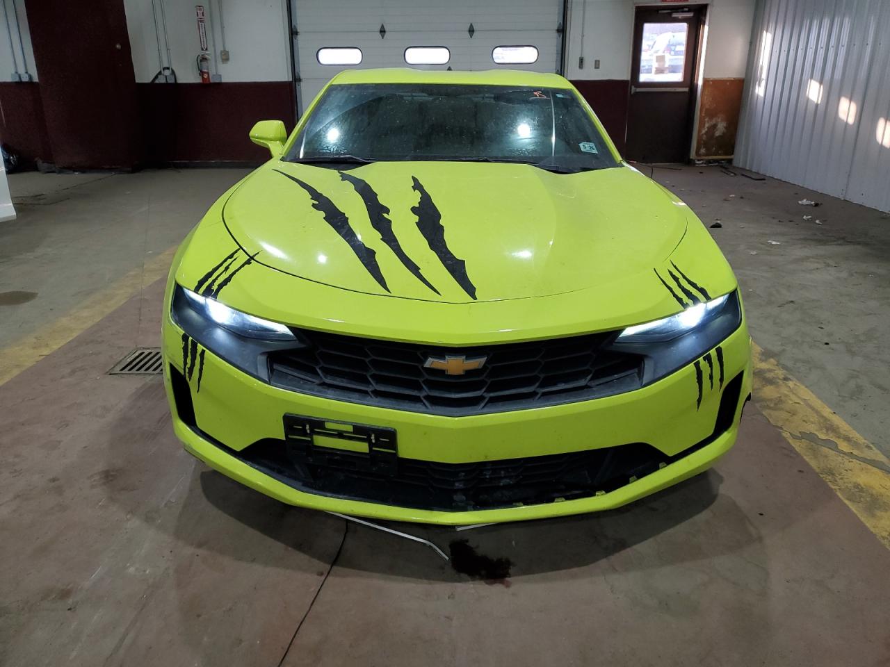 2021 Chevrolet Camaro VIN 1G1FB1RX7M0119754 Copart auction photo, front end damage thumbnail 5