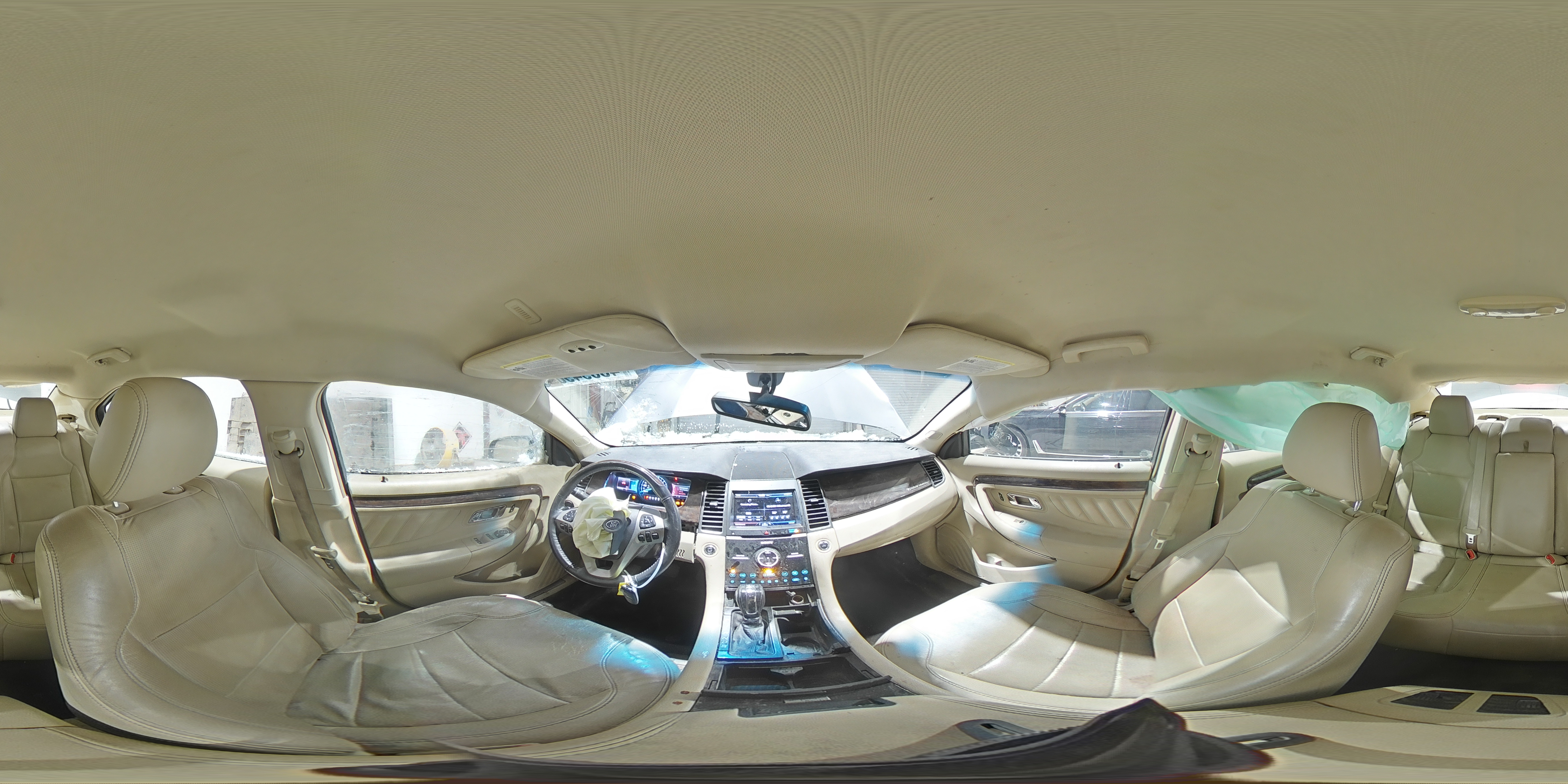 2013 Ford Taurus VIN 1FAHP2F87DG185738 Copart auction photo, front end damage thumbnail 13