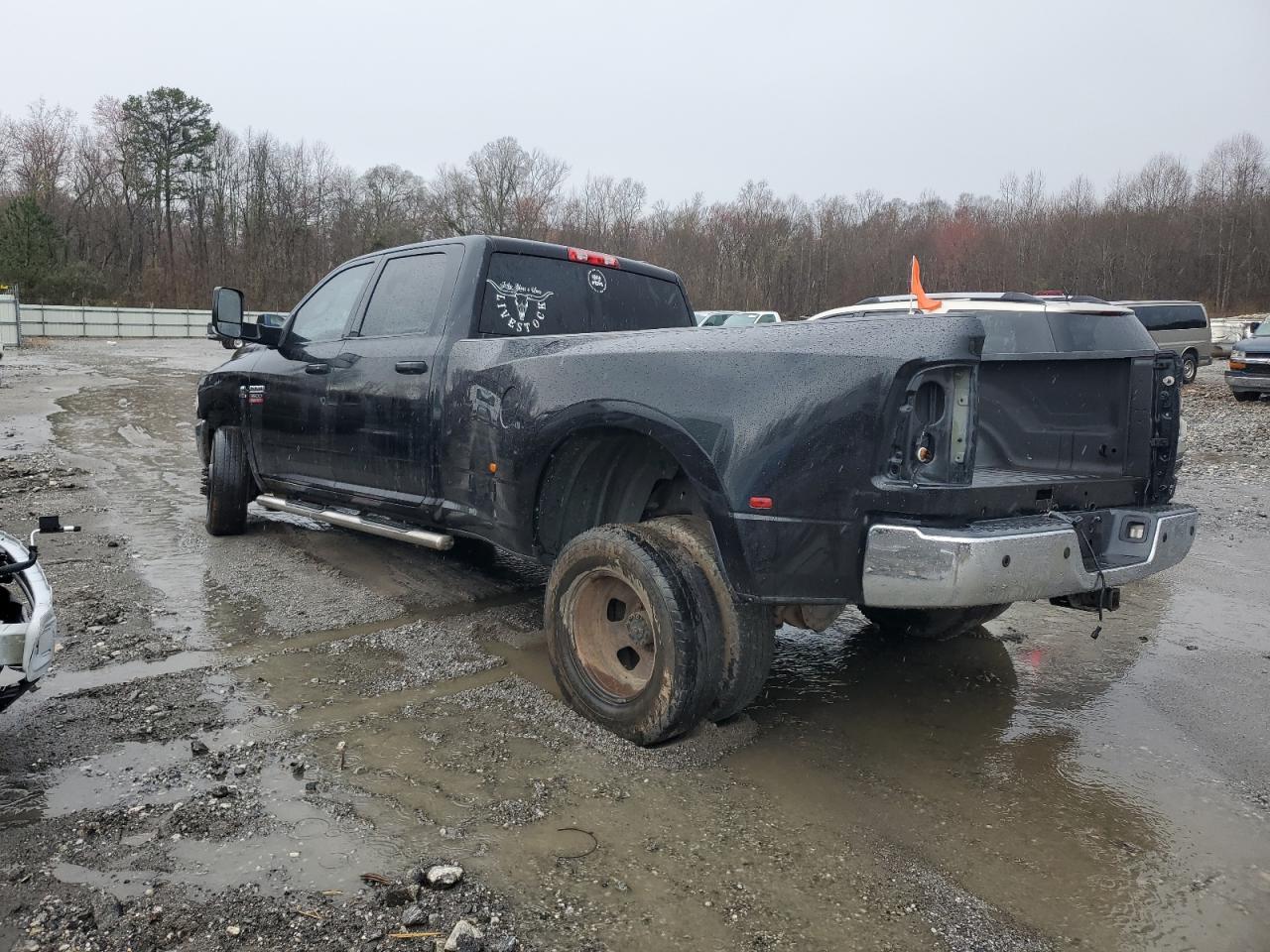 2012 Dodge RAM VIN 3C63DRGL9CG286301 Copart auction photo, front end / side damage thumbnail 2