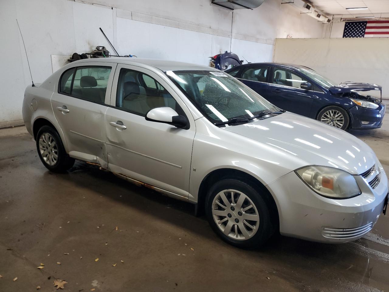 2009 Chevrolet Cobalt VIN 1G1AT58H497114079 Copart auction photo, side / all over damage thumbnail 4