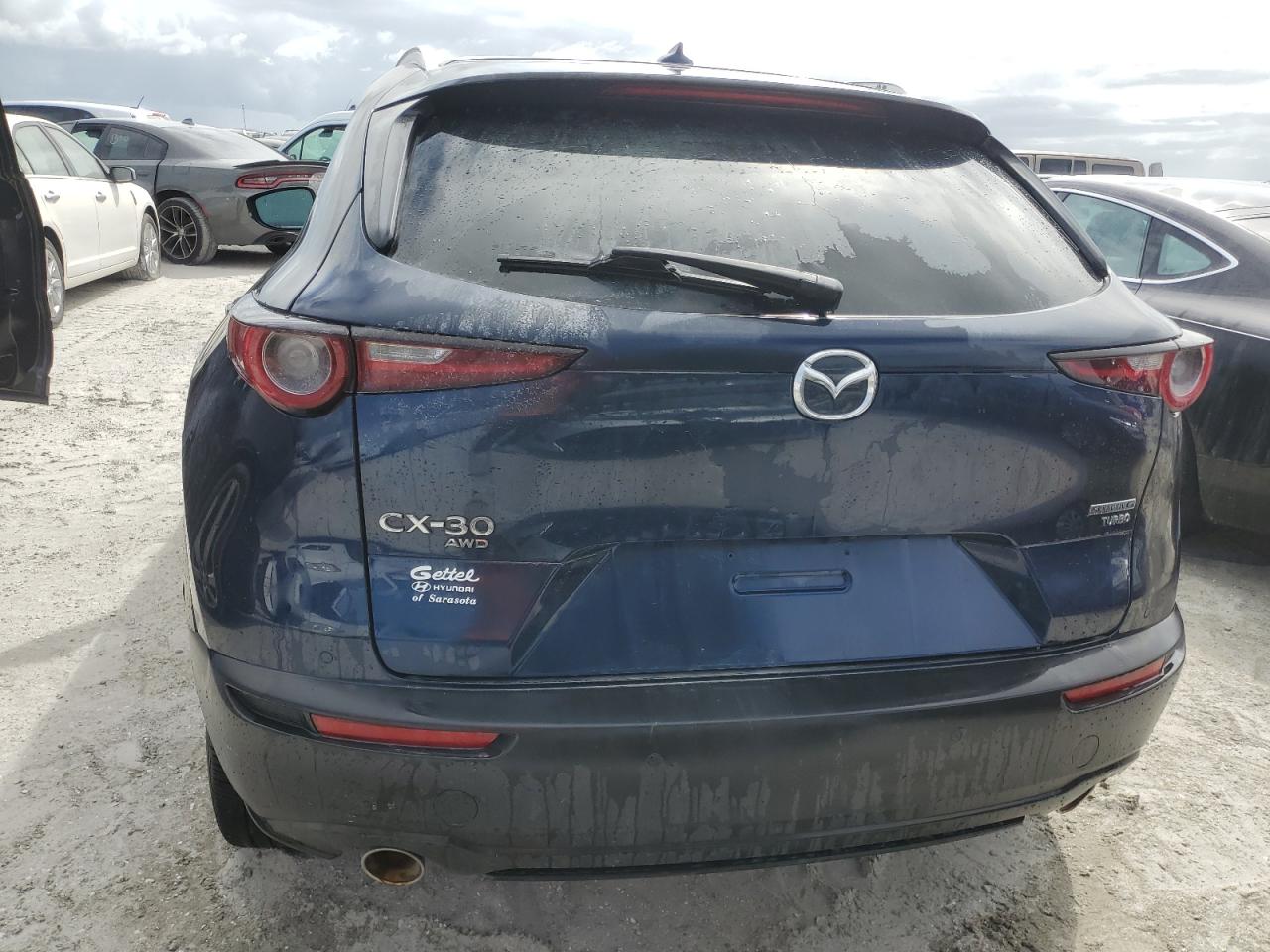 2021 Mazda CX-30 VIN 3MVDMBEY8MM237255 Copart auction photo, water/flood damage thumbnail 6