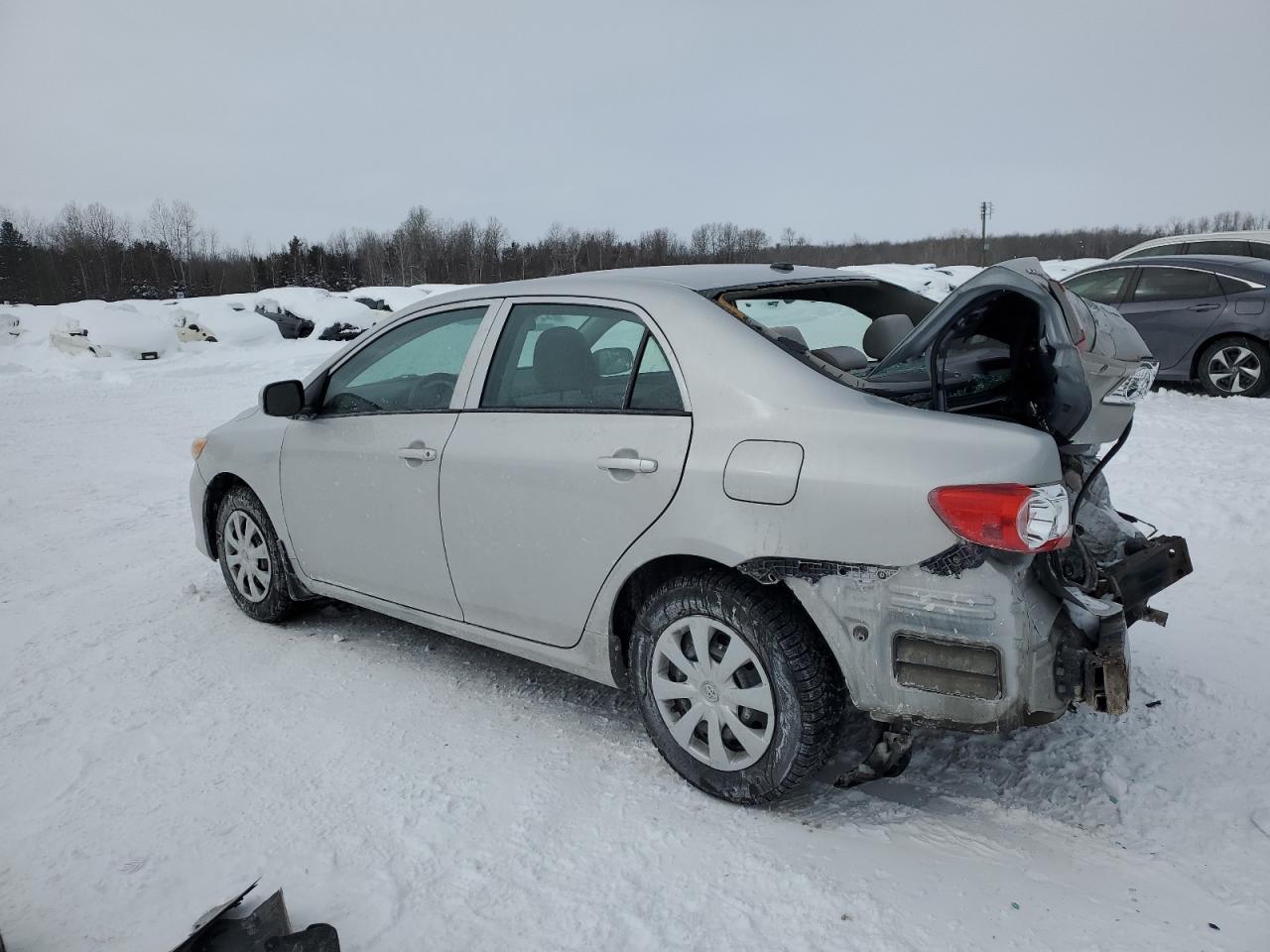 2013 Toyota Corolla VIN 2T1BU4EE3DC944749 Copart auction photo, rear end damage thumbnail 2