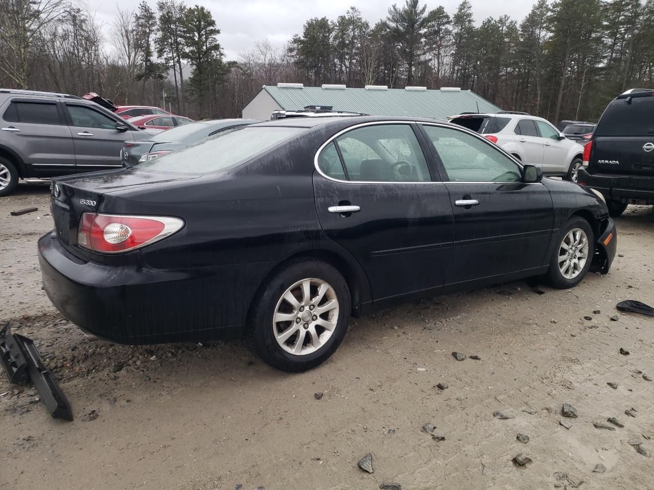 2004 Lexus ES VIN JTHBA30G140010268 Copart auction photo, front end / undercarriage damage thumbnail 3