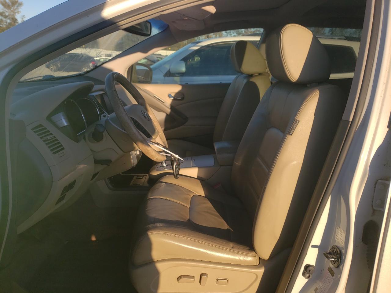 2012 Nissan Murano VIN JN8AZ1MW1CW232840 Copart auction photo, top/roof damage thumbnail 7