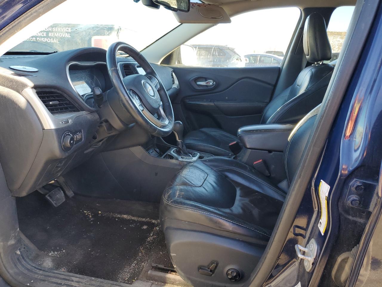 2015 Jeep Grand Cherokee VIN 1C4PJLDB1FW535496 Copart auction photo, side damage thumbnail 7
