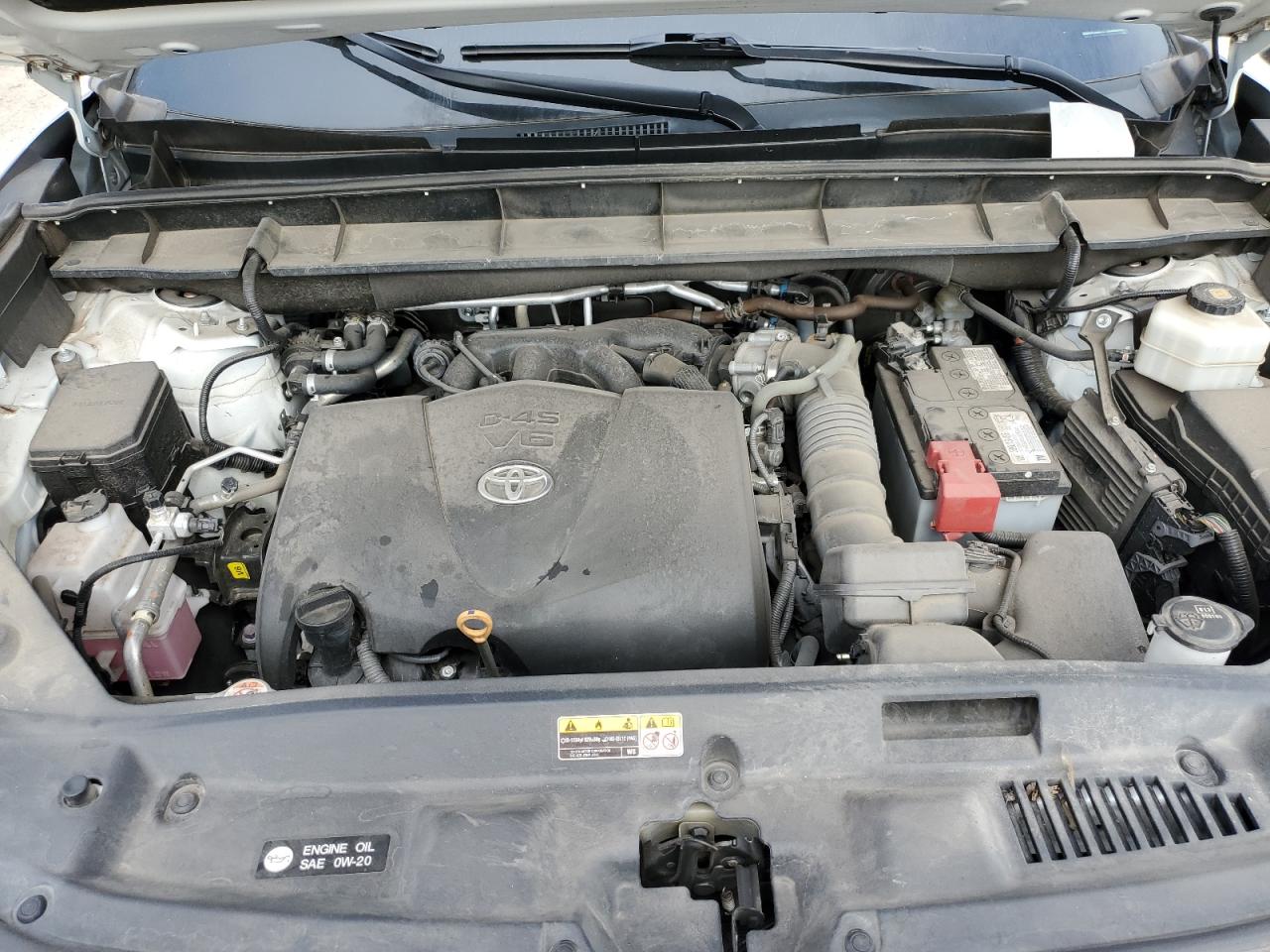 2020 Toyota Highlander VIN 5TDYZRAH6LS027738 Copart auction photo, rear end damage thumbnail 13