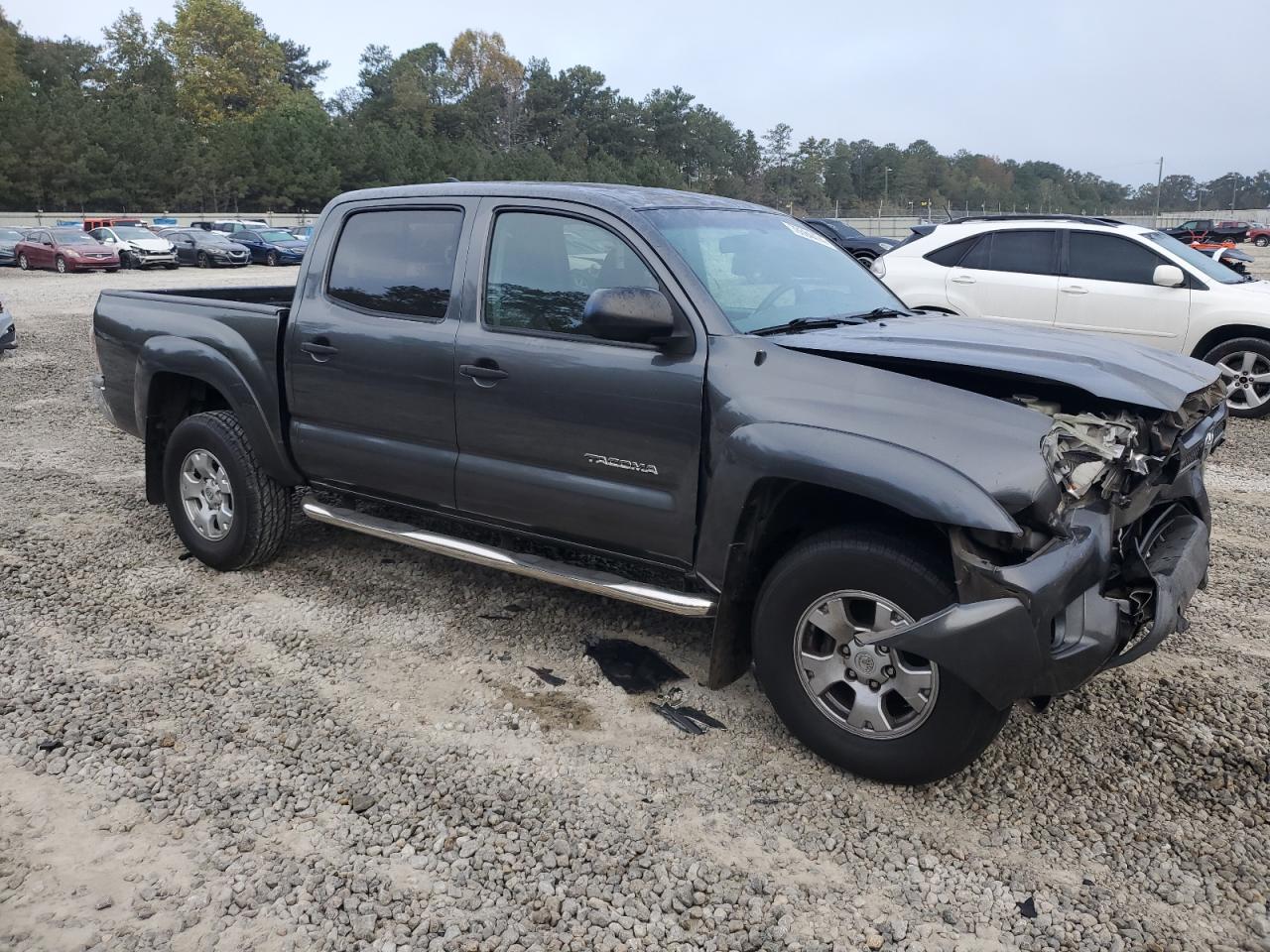 2014 Toyota Tacoma VIN 3TMJU4GNXEM174163 Copart auction photo, front end damage thumbnail 4