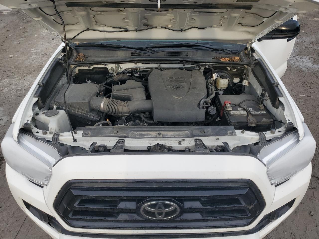 2022 Toyota Tacoma VIN 3TYRZ5CN7NT021177 Copart auction photo, rear end / side damage thumbnail 13