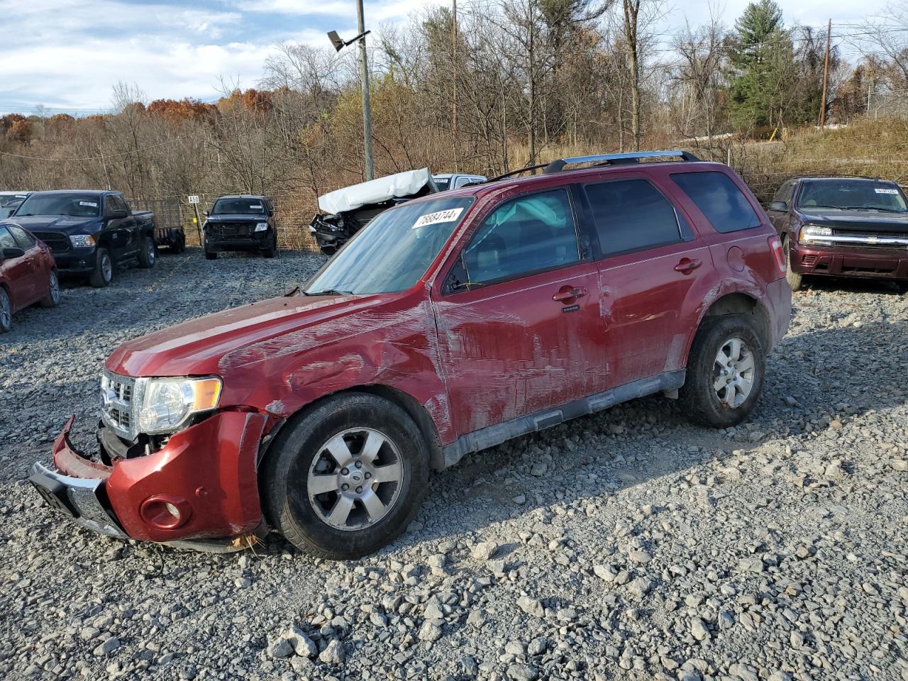 2012 Ford Escape VIN 1FMCU0E78CKB27073