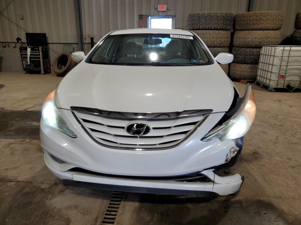 2013 Hyundai Sonata VIN 5NPEB4AC1DH722683 Copart auction photo, front end damage thumbnail 5