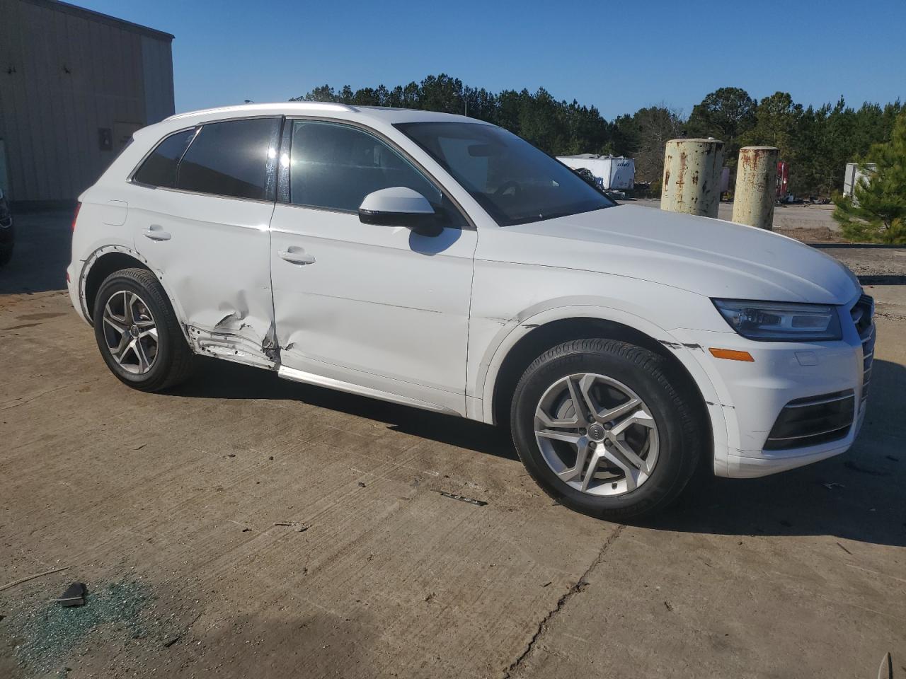 2018 Audi Q5 VIN WA1ANAFY7J2013322 Copart auction photo, all over damage thumbnail 4