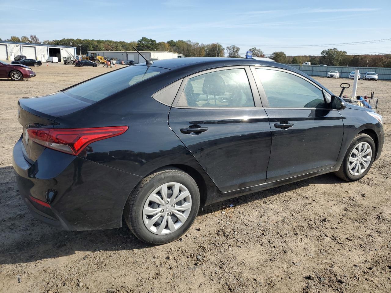 2022 Hyundai Accent VIN 3KPC24A6XNE178398 Copart auction photo, all over damage thumbnail 3