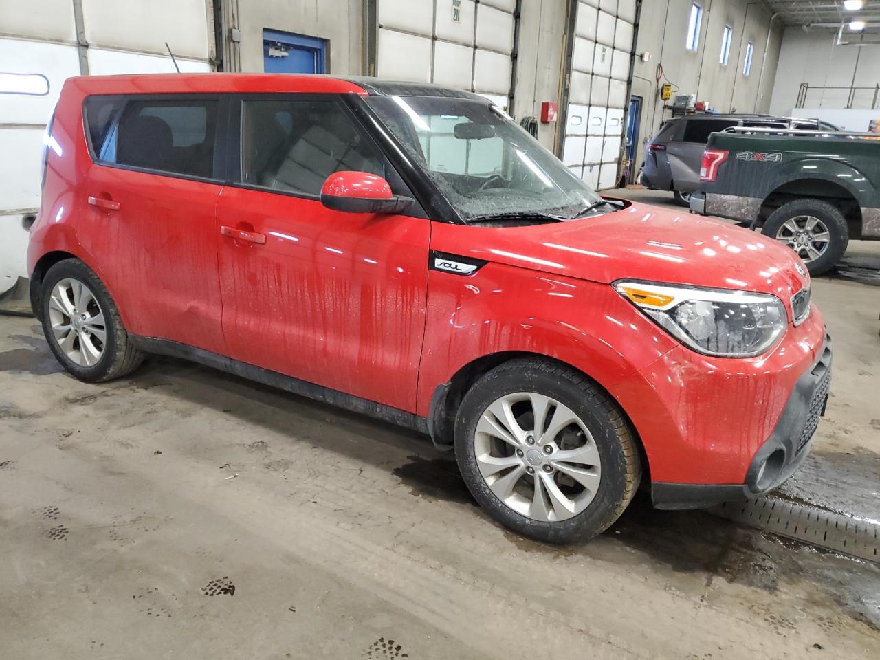 2015 KIA Soul VIN KNDJP3A56F7758484 Copart auction photo, mechanical damage thumbnail 4