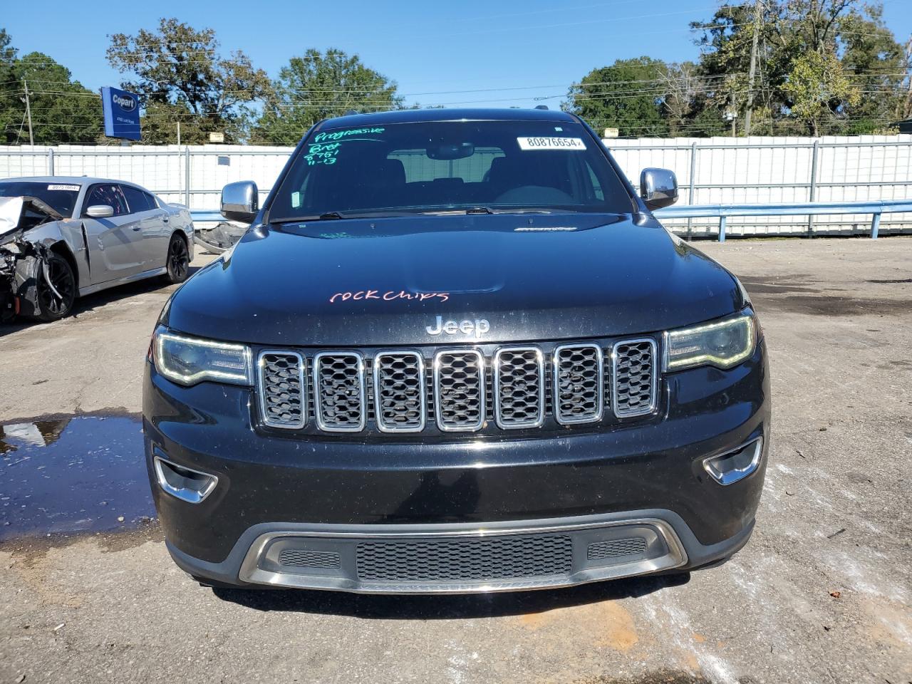2017 Jeep Grand Cherokee VIN 1C4RJEBG4HC779120 Copart auction photo, rear end damage thumbnail 5