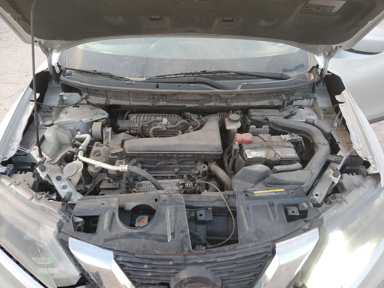 2017 Nissan Rogue VIN KNMAT2MT3HP509661 Copart auction photo, front end / rear end damage thumbnail 12