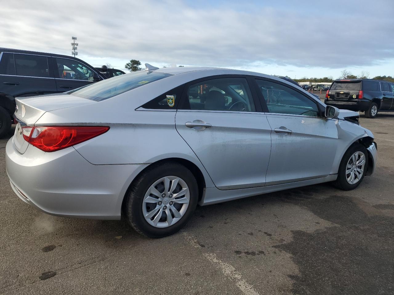 2011 Hyundai Sonata VIN 5NPEB4AC9BH283102 Copart auction photo, front end damage thumbnail 3