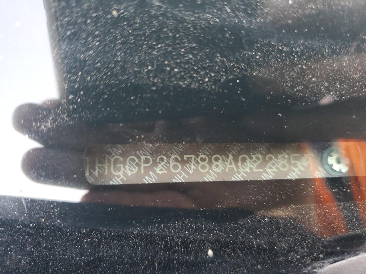 2008 Honda Accord VIN 1HGCP26788A022859 Copart auction photo, side / rear end damage thumbnail 12
