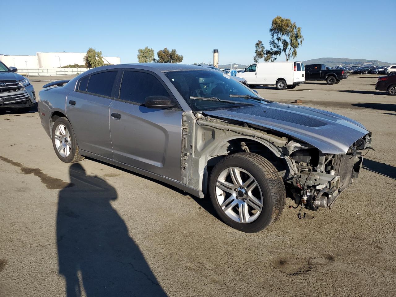 2011 Dodge Charger VIN 2B3CL5CT2BH521230 Copart auction photo, front end damage thumbnail 4