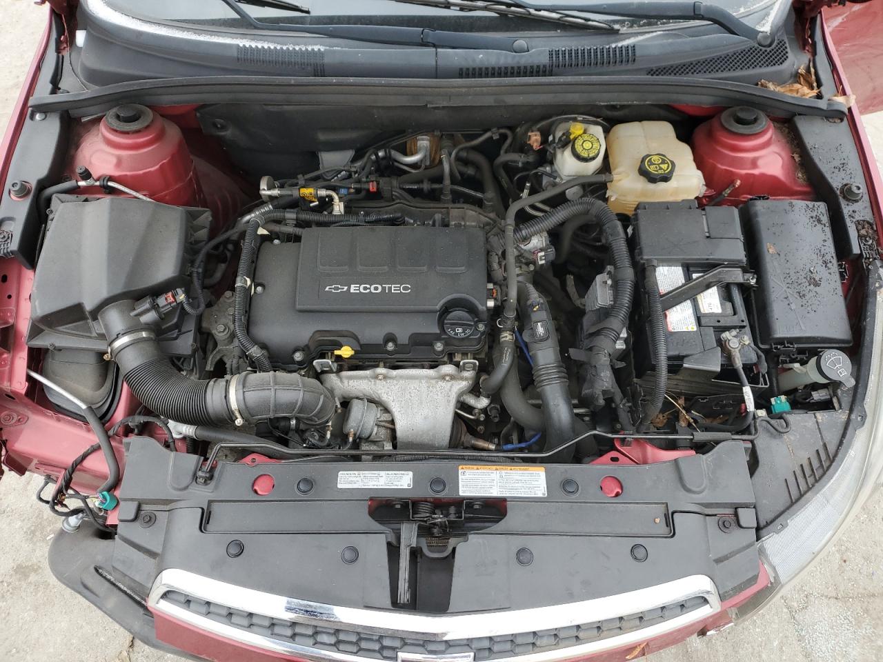 2012 Chevrolet Cruze VIN 1G1PG5SC9C7381513 Copart auction photo, all over damage thumbnail 11