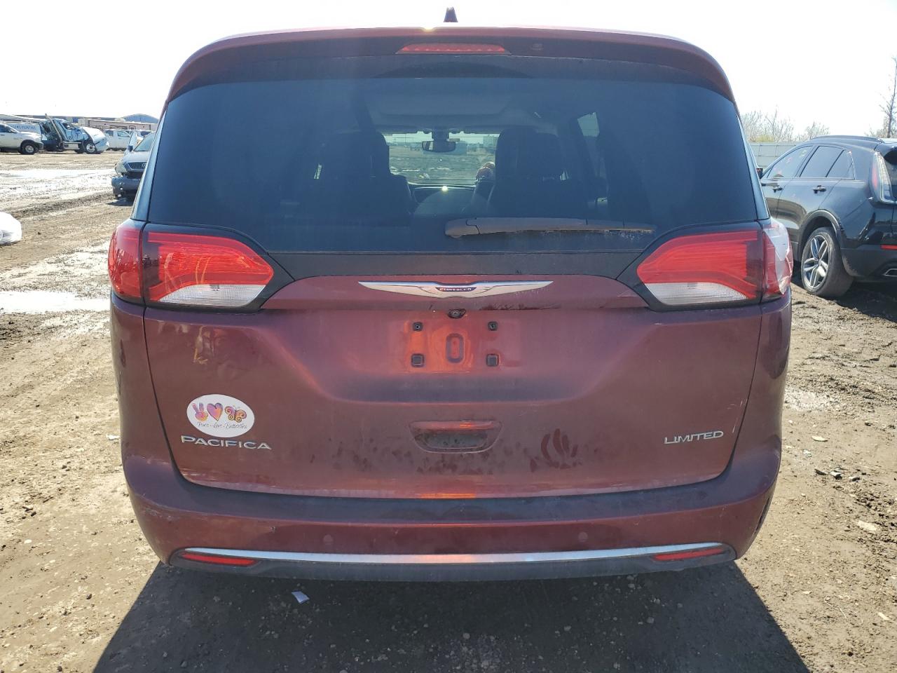 2018 Chrysler Pacifica VIN 2C4RC1GG0JR186489 Copart auction photo, front end / undercarriage damage thumbnail 6