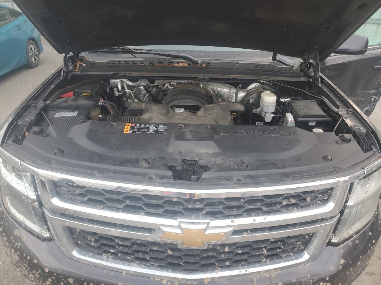 2018 Chevrolet Tahoe VIN 1GNSKAEC4JR260885 Copart auction photo, side / mechanical damage thumbnail 12