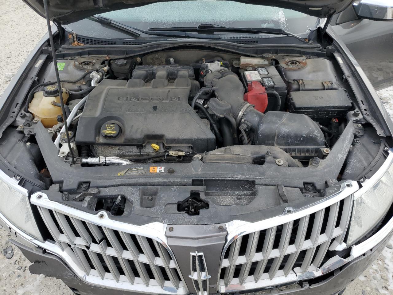 2012 Lincoln MKZ VIN 3LNHL2JC7CR831137 Copart auction photo, front end / undercarriage damage thumbnail 11