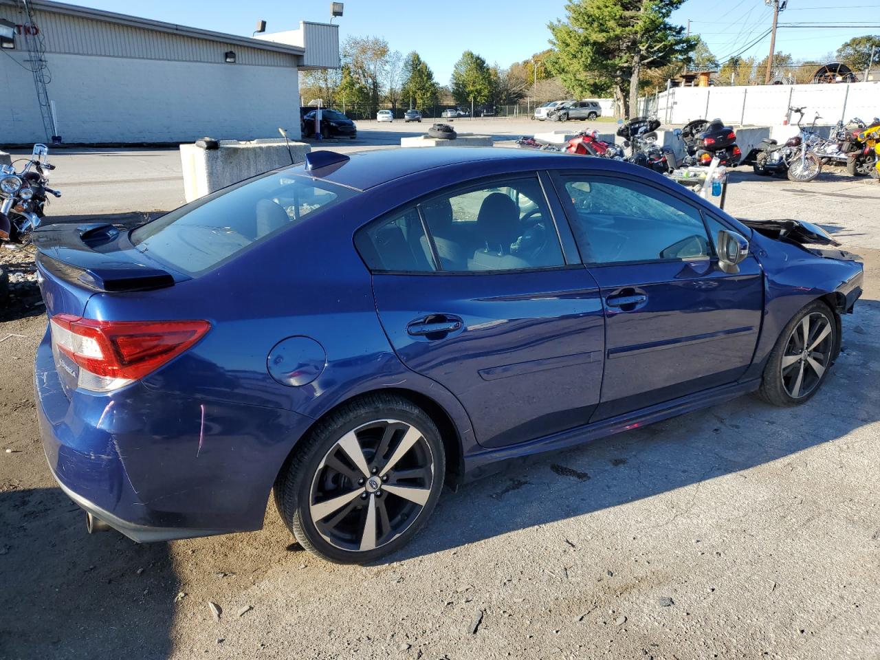 2017 Subaru Impreza VIN 4S3GKAK61H3605123 Copart auction photo, all over damage thumbnail 3