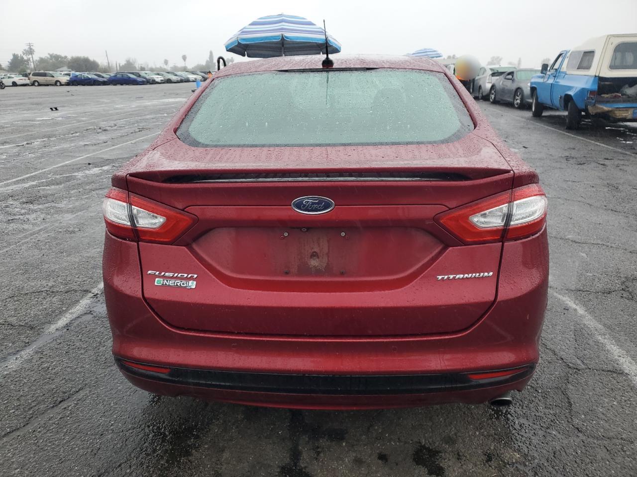 2016 Ford Fusion VIN 3FA6P0SUXGR304622 Copart auction photo, front end damage thumbnail 6
