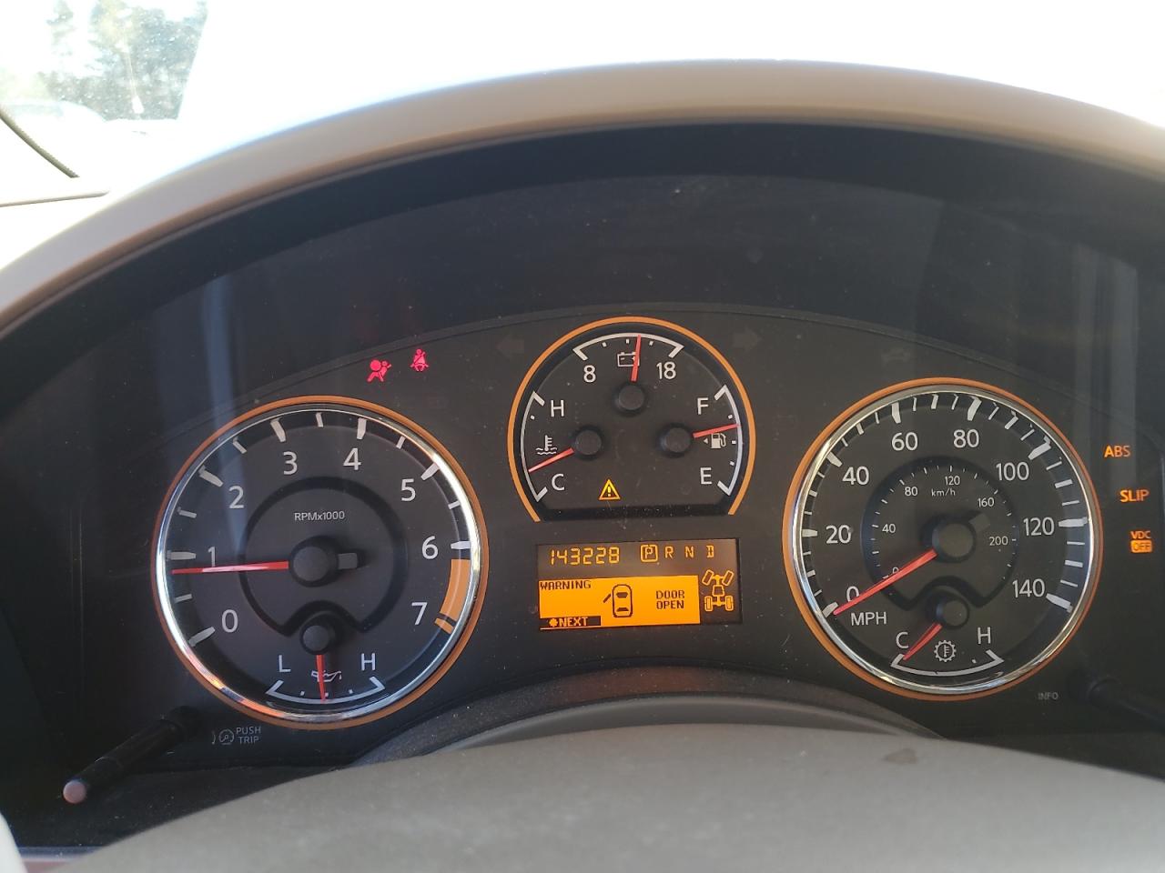 2011 Nissan Titan VIN 1N6AA0EC7BN323825 Copart auction photo, front end damage thumbnail 9